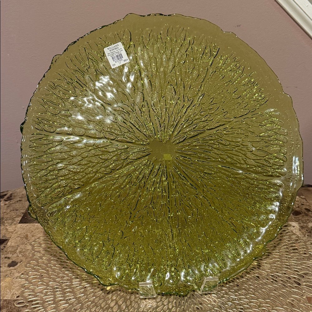 Williams Sonoma Citrus Charger/Serving Plate